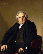 Jean Auguste Dominique Ingres Portrait of Monsieur Bertin oil